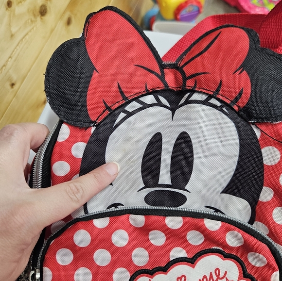 Mini Mouse small leash backpack - Picture 4 of 5